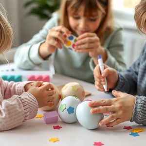 Dekorowanie jajek — aktywność