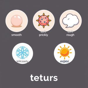 Karty dotykowe — ikony tekstur