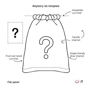 Szablon torby 'Mystery Bag' do wydruku