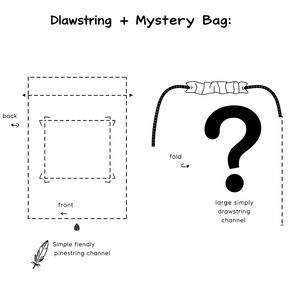 Szablon torby 'Mystery Bag' do wydruku