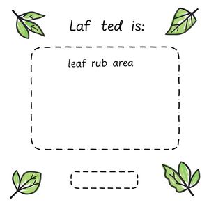 Szablon strony A4 do książeczki dziecka