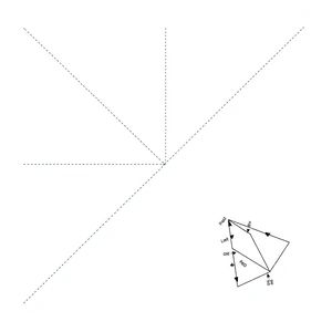 Szablon papierowego samolotu — proste złożenie