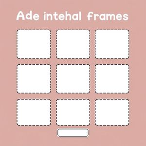 Szablon kart (ramki) do wydruku