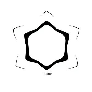 Szablon odznaki do wycięcia