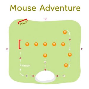 Mapa toru przeszkód: Wyprawa Myszki Miki