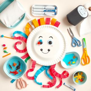 Zestaw materiałów — flatlay do aktywności