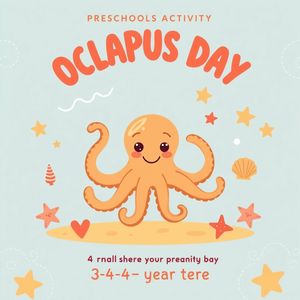 Plakat zajęć — Dzień Ośmiornicy