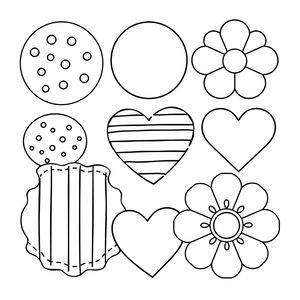 Szablony ciasteczek do druku