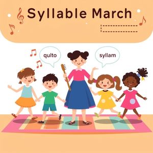 Plakat 'Sylabowy marsz'