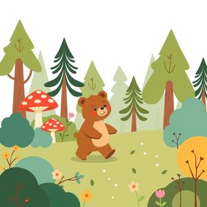 Strona stacji: Las (Przejdź jak niedźwiadek)