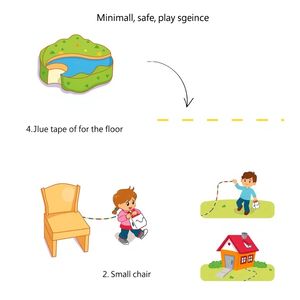 Ilustracja toru przeszkód 'Droga listonosza'