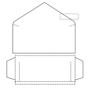 Szablony: koperta i skrzynka do wydruku
