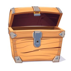 Skrzynia ze skarbami (zamknięta)