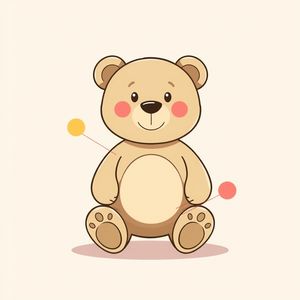 Karta części pluszaka (schemat)