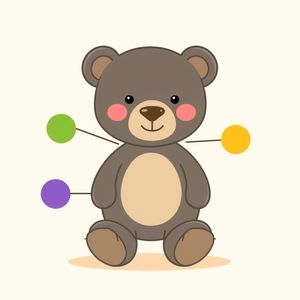 Karta części pluszaka (schemat)