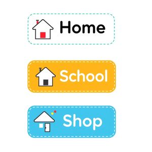 Etykiety do sortowania poczty (kolory i obrazki)