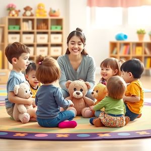 Powitanie — Koło z misiami