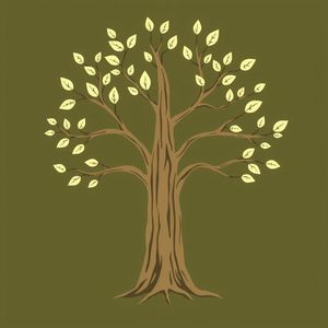 Szablon pnia drzewa — Drzewo Przyjaźni