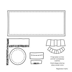 Szablony do wycięcia (A4)