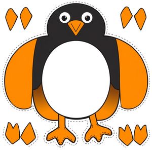 Gotowe elementy kolorowe — arkusz przygotowany (black/white/orange)