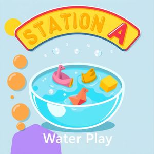 Tabliczki stacji — Morze w misce