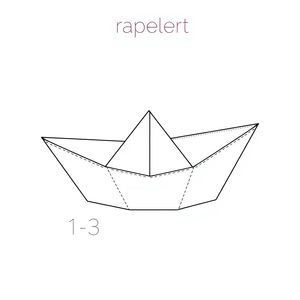 Szablon łódki papierowej (do złożenia)