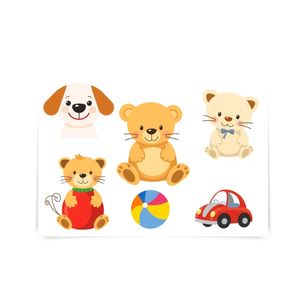 Karty z obrazkami — zwierzątka i przedmioty