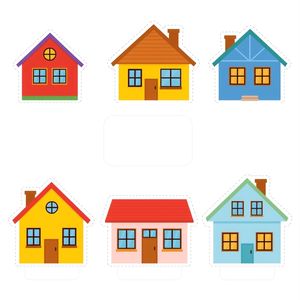 Plansza z domkami - punkty odbioru