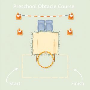 Schemat toru przeszkód