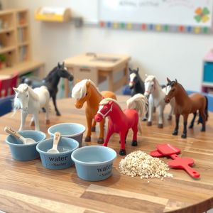 Stacja opieki nad koniem – aranżacja stołu