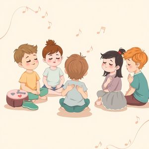 Ilustracja: Zakończenie — wyciszanie w kole