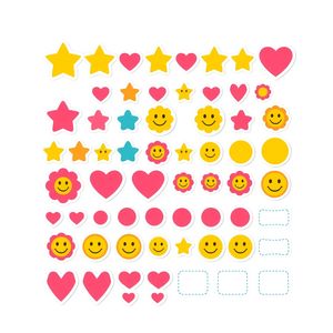 Arkusz naklejek i ozdób do aparatów (do druku)