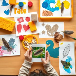 Przykładowe sensoryczne zdjęcia i odbitki