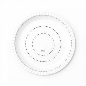 Szablony papierowych talerzy