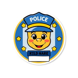 Naklejka/odznaka — projekt do wydruku