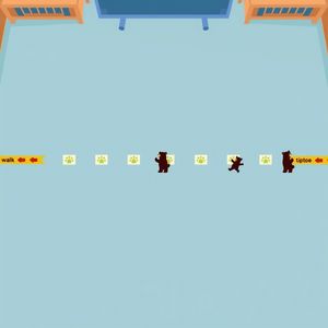 Misiowy korowód — szablon trasy