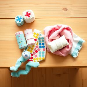 Ilustracja rekwizytów — Miękka apteczka