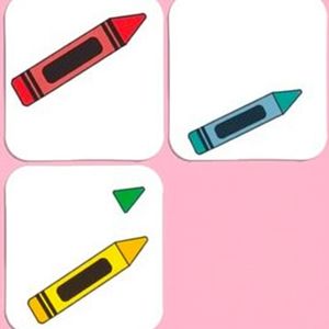 Karty powitalne - obrazki kredek