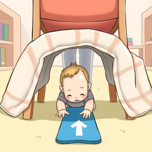 Stacja 2 — Niebieska: czołganie / zmiana poziomu