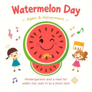 Plakat: Dzień Arbuza