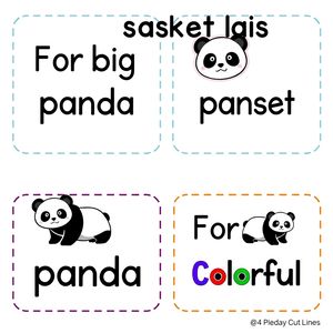 Etykiety koszyków do sortowania (duża/p​o czarno-białe/kolorowe)