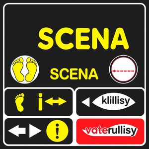 Taśma do wyznaczenia sceny — oznaczenia podłogowe