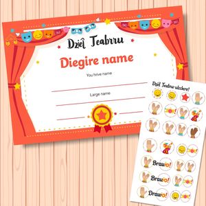 Dyplom / Naklejka uczestnika