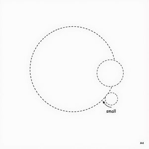 Szablony kół — głowa i uszka (do wycięcia)