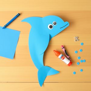 Zdjęcie przykładowego delfinka — model