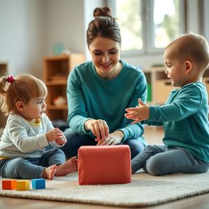 Zabawa sensoryczno-muzyczna — stukanie i rytm