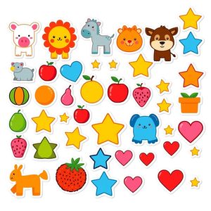 Arkusz naklejek do ozdabiania