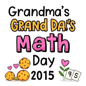 Plakat powitalny 'Matematyczny Dzień Babci'