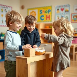 Scenka: Zabawa w sklep (role-play)