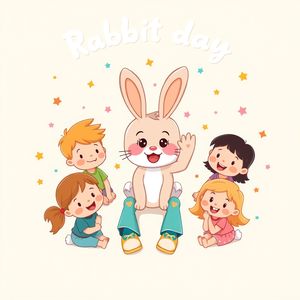 Plakat "Dzień Królika"